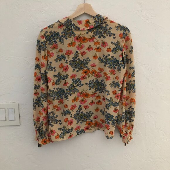 Vintage silk blouse - Picture 2 of 3